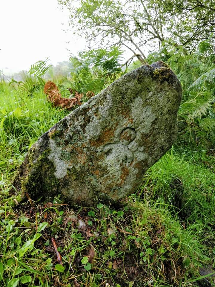 Charles MacQuillin's Grave, Glenshesk, who did not survive The Battle of Glenshesk! Photo - Niall McCaughan