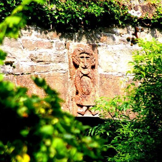 Carving on Glenshesk Bridge, Glenshesk, Ballycastle