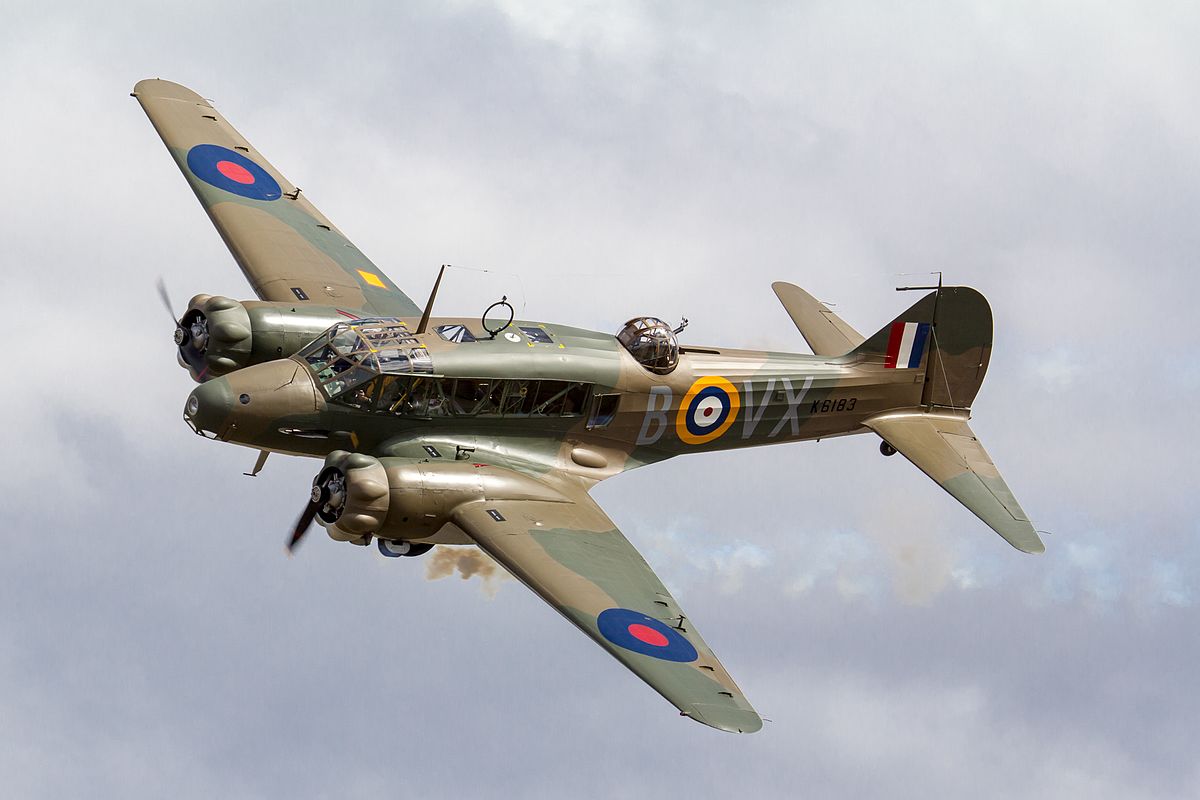 Photo of a Avro Anson similar to the one that crashed in Glenshesk