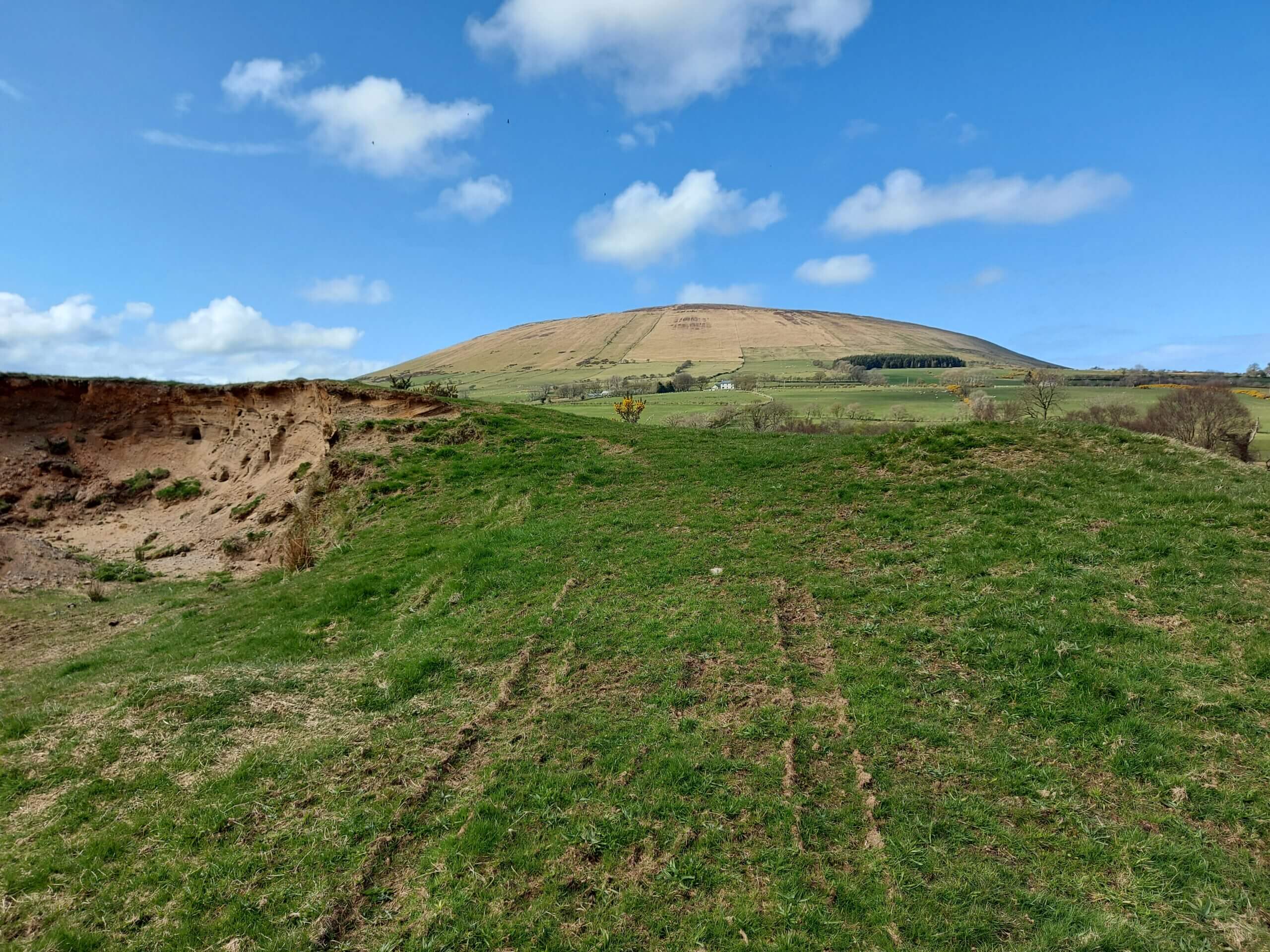 Sandbank at Doonfin, Glenshesk, Ballycastle, April 2021. Photo - Niall McCaughan