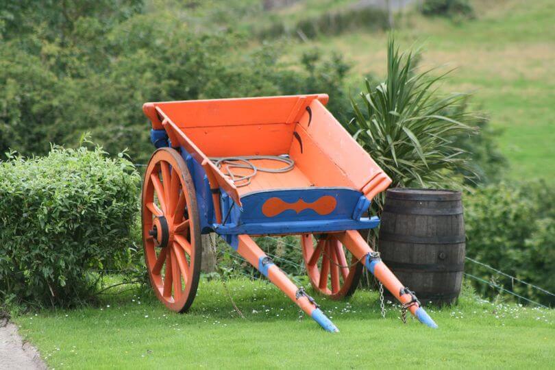 Cart at Greenans, Glenshesk, Ballycastle