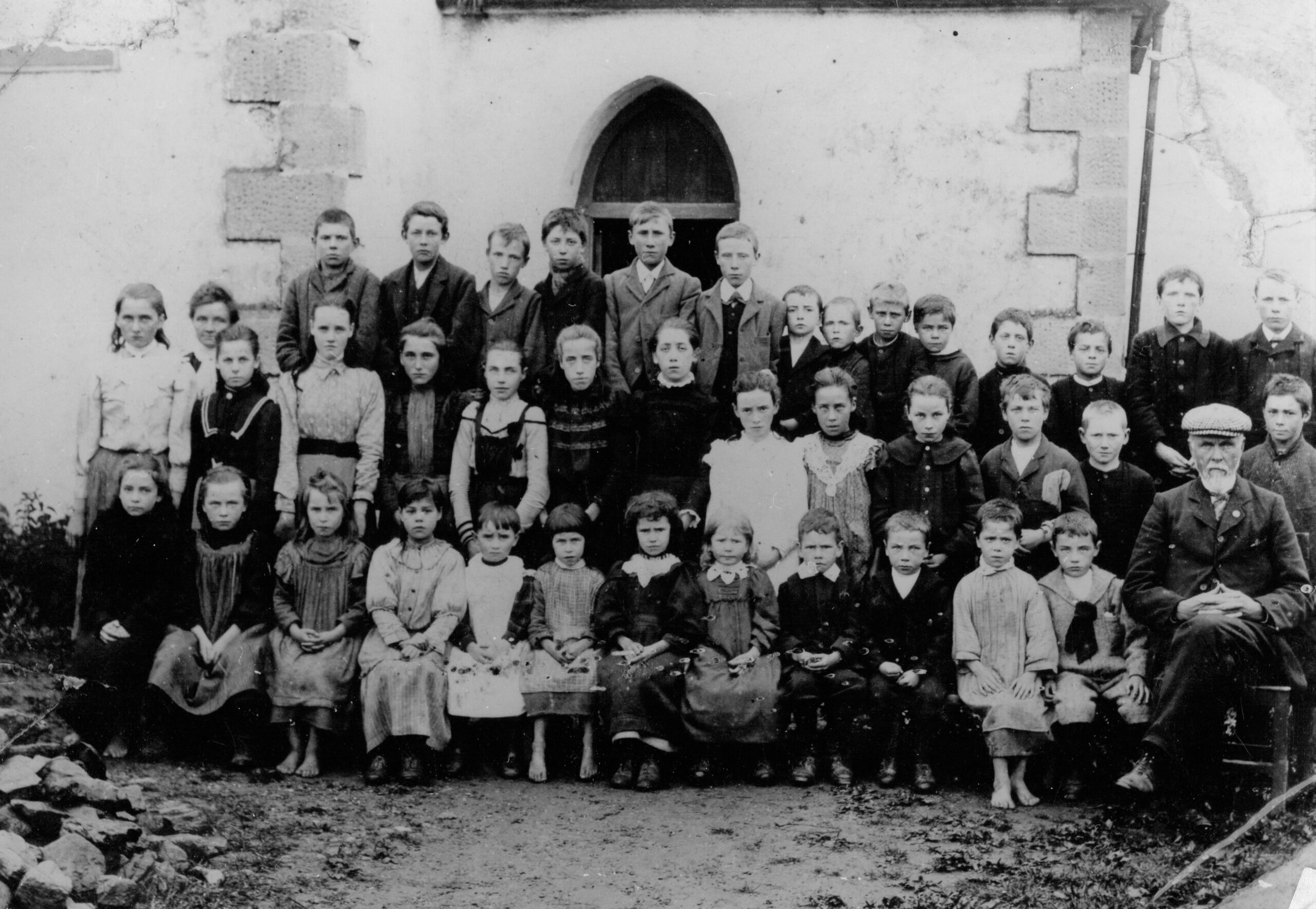 Glenshesk School, Ballycastle, c1902-1905.